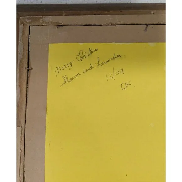 Framed Cowboy Art Print "Heading Them Off" By R.H. Palenske Wood Frame - Picture 13 of 16